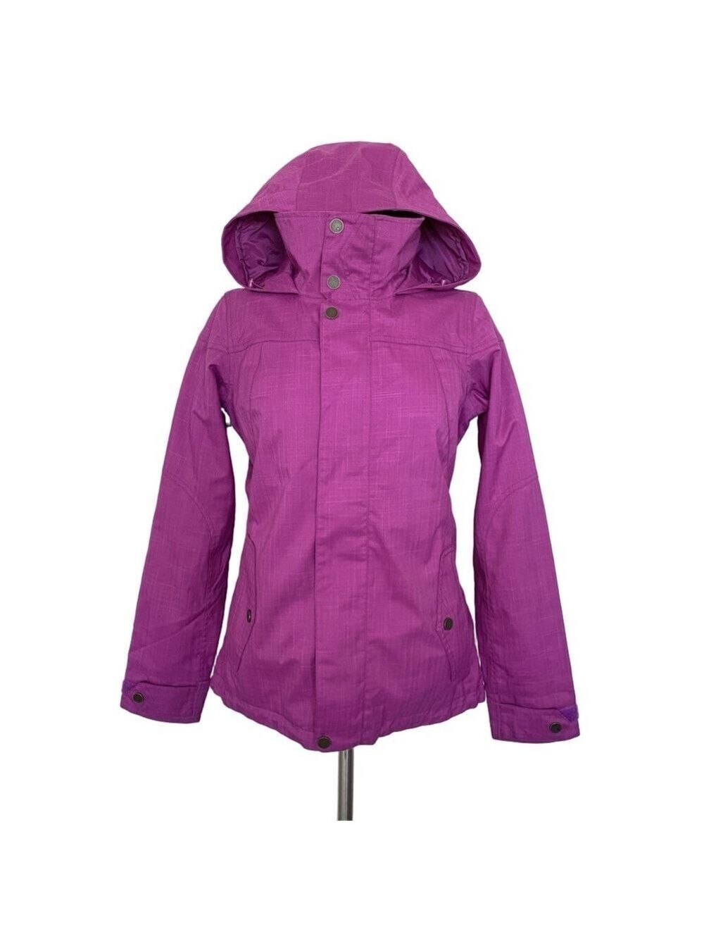 Burton DryRide Women's Jet Set Insulated Jacket Snowboard Ski Purple Sz S
